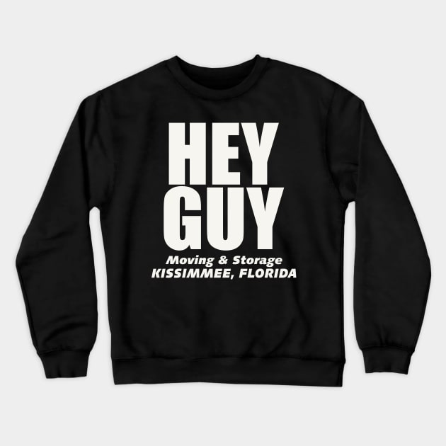 Drew Gooden Merch Hey Guy Moving and Storage Crewneck Sweatshirt by Thomas-Mc